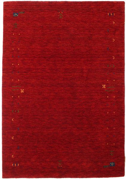  Gabbeh Loom Frame - Rød Tæppe 140X200 Moderne Mørkerød/Rød (Uld, Indien)