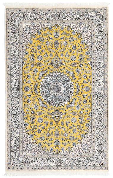  Nain 9La Tæppe 158X248 Ægte Orientalsk Håndknyttet Lysegrå/Mørkegrå ( Persien/Iran)
