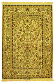  Isfahan Silke Trend Figurativt/Billedligt Signatur: Nasr Tæppe 142X210 Ægte Orientalsk Håndknyttet ()