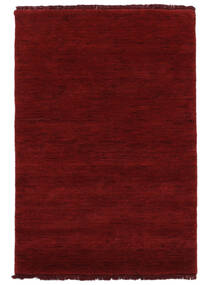  Handloom Fringes - Mørkerød Tæppe 80X120 Moderne Rød (Uld, Indien)