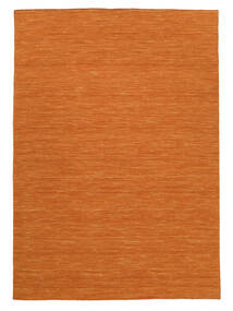  Kelim Loom - Orange Tæppe 200X300 Ægte Moderne Håndvævet Orange (Uld, Indien)