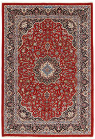 Ilam Sherkat Farsh Silke Tæppe 173X258 Ægte Orientalsk Håndknyttet Mørkerød/Mørkebrun (Uld/Silke, Persien/Iran)