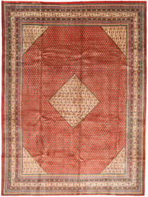  Orientalsk Sarough Mir Taeppe Tæppe 293X390 Rød/Beige Stort (Uld, Persien/Iran)
