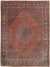 Bidjar Tæppe 300X407 Ægte Orientalsk Håndknyttet Mørkerød/Mørkebrun Stort (Uld, Persien/Iran)