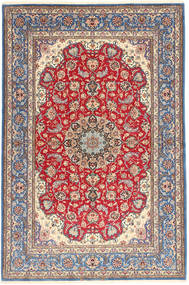  Persisk Isfahan Silketrend Taeppe 152X227 Grå/Rød 
