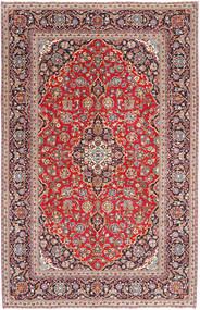  Keshan Patina Tæppe 197X300 Ægte Orientalsk Håndknyttet Rust/Mørkebrun (Uld, Persien/Iran)