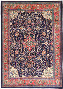  Mahal Tæppe 241X345 Ægte Orientalsk Håndknyttet Mørkelilla/Rosa (Uld, Persien/Iran)