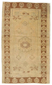  Taspinar Tæppe 108X180 Ægte Orientalsk Håndknyttet Mørk Beige/Lysebrun (Uld, Tyrkiet)