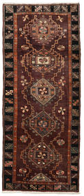  Herki Vintage Tæppe 155X375 Ægte Orientalsk Håndknyttet Tæppeløber Mørkerød/Mørkebrun (Uld, Tyrkiet)