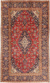  Keshan Tæppe 185X320 Ægte Orientalsk Håndknyttet Mørkerød/Rust (Uld, Persien/Iran)