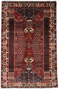  Ghashghai Tæppe 170X259 Ægte Orientalsk Håndknyttet Mørkerød, Rød (Uld, )