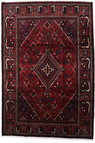  Persisk Joshaghan Taeppe Tæppe 214X310 Mørkerød/Rød (Uld, Persien/Iran)