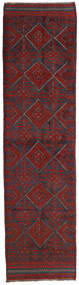  Kelim Golbarjasta Tæppe 63X243 Ægte Orientalsk Håndvævet Tæppeløber Mørkerød/Mørkegrå/Mørkebrun (Uld, Afghanistan)