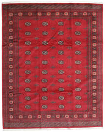  Pakistan Bokhara 3Ply Tæppe 248X307 Ægte Orientalsk Håndknyttet Rød/Mørkerød (Uld, Pakistan)