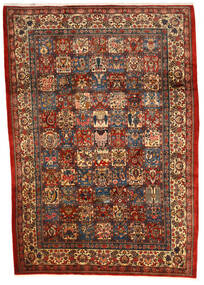  Bakhtiar Collectible Tæppe 205X300 Ægte Orientalsk Håndknyttet Mørkerød/Mørkebrun (Uld, Persien/Iran)