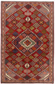  Persisk Nahavand Tæppe 135X212 Brun/Rød (Uld, Persien/Iran)