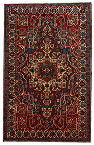  Bakhtiar Tæppe 161X257 Ægte Orientalsk Håndknyttet Mørkebrun/Mørkerød (Uld, Persien/Iran)