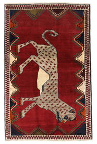  Ghashghai Tæppe 125X192 Ægte Orientalsk Håndknyttet Rød/Rust (Uld, Persien/Iran)