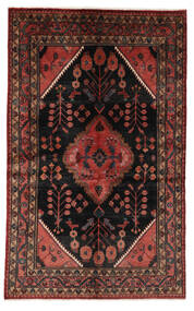  Nahavand Tæppe 130X208 Ægte Orientalsk Håndknyttet Sort/Mørkebrun (Uld, Persien/Iran)