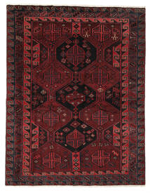  Lori Tæppe 174X224 Ægte Orientalsk Håndknyttet Sort/Mørkebrun (Uld, Persien/Iran)