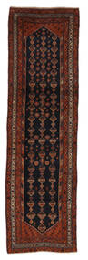  Meshkin Tæppe 114X384 Ægte Orientalsk Håndknyttet Tæppeløber Sort/Hvid/Creme (Uld, Persien/Iran)