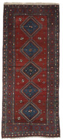  Antik Lori Pambak Ca. 1900 Tæppe 152X370 Ægte Orientalsk Håndknyttet Tæppeløber Sort/Hvid/Creme (Uld, Azarbaijan/Rusland)