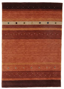  Gabbeh Indisk Tæppe 124X178 Ægte Moderne Håndknyttet Mørkerød/Sort (Uld, Indien)