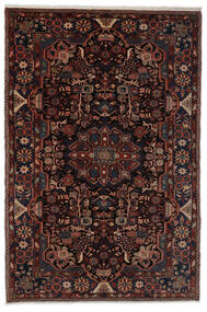  Nahavand Old Tæppe 160X248 Ægte Orientalsk Håndknyttet Sort/Mørkebrun (Uld, Persien/Iran)