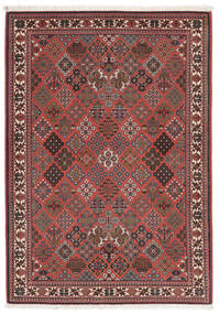  Meimeh Tæppe 110X156 Ægte Orientalsk Håndknyttet Mørkebrun/Sort (Uld, Persien/Iran)