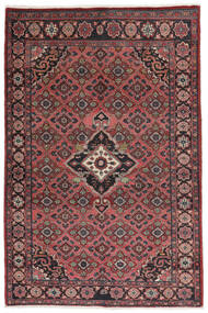  Meimeh Tæppe 128X198 Ægte Orientalsk Håndknyttet Sort/Mørkebrun (Uld, Persien/Iran)