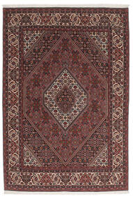  Bidjar Zanjan Tæppe 174X250 Ægte Orientalsk Håndknyttet Sort/Mørkebrun (Uld, Persien/Iran)