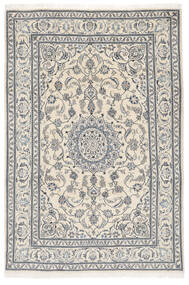  Nain Tæppe 192X300 Ægte Orientalsk Håndknyttet Mørkegrå/Mørk Beige (Uld, Persien/Iran)