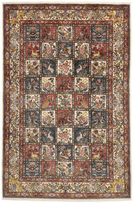  Bakhtiar Collectible Tæppe 204X311 Ægte Orientalsk Håndknyttet Mørkebrun/Sort (Uld, Persien/Iran)
