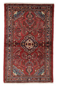  Lillian Tæppe 108X170 Ægte Orientalsk Håndknyttet Sort/Mørkebrun (Uld, Persien/Iran)