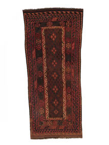  Afghan Vintage Kelim Tæppe 118X258 Ægte Orientalsk Håndvævet Tæppeløber Sort (Uld, Afghanistan)