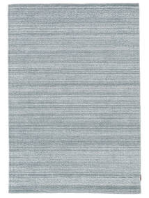  Wool/Bambusilk Loom - Indo Tæppe 166X239 Moderne Grå, Mørkegrå ()