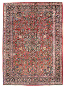  Kermanshah Tæppe 325X450 Ægte Orientalsk Håndknyttet Mørkebrun/Mørkerød Stort (Uld, Persien/Iran)