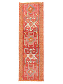  Herki Kelim Vintage Tæppe 92X301 Ægte Orientalsk Håndvævet Tæppeløber Rust/Orange (Uld, Tyrkiet)