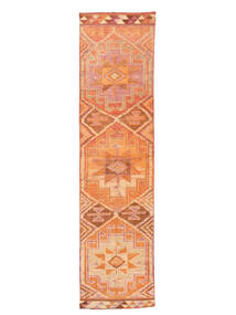  Herki Vintage Tæppe 91X363 Ægte Orientalsk Håndknyttet Tæppeløber Orange/Rød (Uld, )