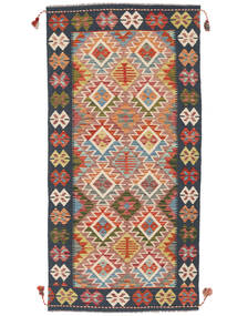  101X203 Lille Kelim Afghan Old Style Taeppe Uld, 