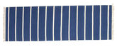 Dorri Stripe Taeppe - Mørkeblå